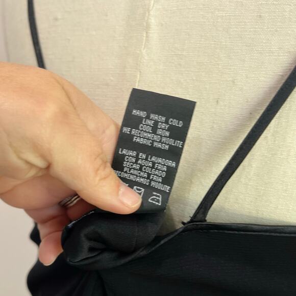 Jonathan Martin Y2K Mesh Asymmetrical Hem Whimsigoth Midi Dress Size 12 - Picture 6 of 8